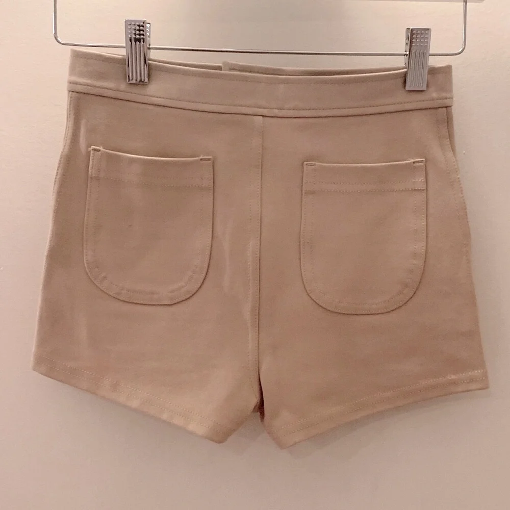 American Apparel size S beige short - Picture 7 of 9